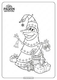 Dogs love to chew on bones, run and fetch balls, and find more time to play! Disney Olaf S Frozen Adventure Coloring Pages 01