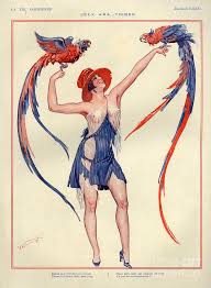 1920s France La Vie Parisienne By The Advertising Archives Vintage Illustration Art Art Deco Illustration Art Deco Posters