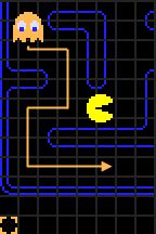 Play the classic pacman game online. Algoritm Povedeniya Prividenij V Igre Pac Man Habr