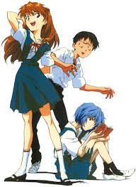 Asuka Shinji Rei Nge Evangelion Neon Genesis Evangelion Evangelion Evangelion Art
