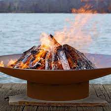 Zen Fire Pit Vivaterra Artisan Fire Pit Outdoor Fire Pit Fire Pit