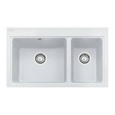 Kubus Fragranit Kbg120 671006 Franke Blanc Artic Vidage Automatique Eviers Cuisine Evier Vasque
