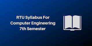 Gr8 work, easy to find syllabus sem wise, highly appreciate. Rtu Syllabus Computer Science Engineering 7th Semester 2020 21