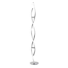 Led Stehlampe Geschwungen Mit Dimmer Hohe 136 Cm Real