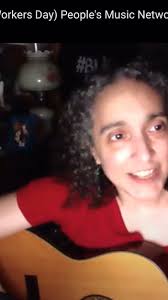 #CleoCarolKnopf aka @poemdancer sings #LudlowMassacre by #WoodyGuthrie; a  song highlighting the #CoalMinersStrike of #1913 #1914 for  #PeoplesMusicNetwork's (Pre) #MayDay #InternationalWorkersDay Song ...