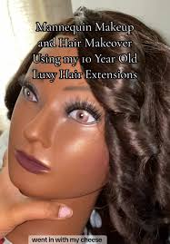 How to Had Facial Hair to Styrophome Maniquin