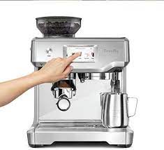 When you buy an espresso maker you want to invest not just in a good machine, but in a good brand. Breville Barista Touch Beans Espresso Machine Silver Bes880 Buy Online At Best Price In Uae Amazon Ae