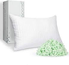 The typical sizes for memory foam pillows are standard, queen, and king. Memory Foam Pillow King Size Pillows For Sleeping For Side Back Sleepers Cervical Pillow Shredded Memory Foam In 2021 Memory Foam Pillow Foam Pillows Cervical Pillows