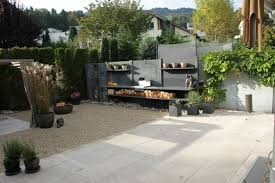 Outdoor Kuche Terrasse Einrichtung Idee Regale Grau Design Outdoor Kuche Kochen Im Freien Terassenideen