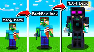 ☆ crafting the strongest mobs in minecraft!! Life Of Beckbrojack In Minecraft Youtube
