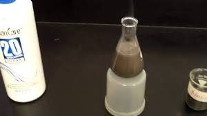 Manganese dioxide acts as a catalyst to speed up the decomposition of hydrogen peroxide into oxygen and water. Catalytic Decomposition Of H2o2 Using Mno2 Mr Pauller Youtube