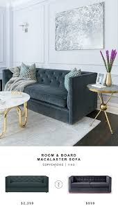 Room board serena table lamp traditional dining chairs ottoman in living office furniture modern. Room Board Macalster Sofa Copycatchic
