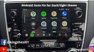 Google maps has finally decided to support dark mode on android 539 days after officially launching android 10. Diy Fixing Android Auto Dark Theme For The Car Youtube