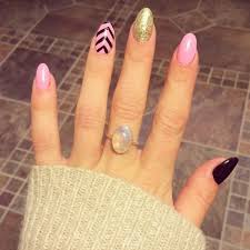 For a cute acrylic nail design, you can make use of matte red color. 50 Beautiful Pink And Black Nail Designs 2017