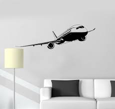 Explore mirrors, clocks, canvas wall art, framed wall art, wood wall art, metal wall art, fabric wall art, textile wall art, signs, monograms, decals, memo boards, decorative crosses, kids wall décor, wall sconces, ledges and shelves and wall hanging hardware all from at home. Aircraft Vinyl Decal Aviation Airport Kids Room Art Wall Stickers Ig3206 Ebay In 2021 Kids Room Art Airplanes Wall Decals Kids Room Wall Art