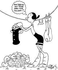 Olive Oyl Doing Laundry By Jayfosgitt On Deviantart Popeye And Olive Popeye Cartoon Olive Oyl