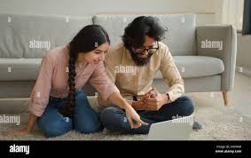 Indian wife and husband laughing hi-res stock photography and images - Page  4 - Alamy