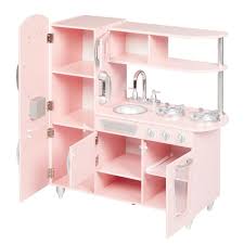 kidkraft pink vintage kitchen playset