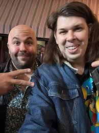 great hang tonight with my buddy Matty Cardarople.. go see him in the new  show Fallout