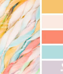 Gold Yellow Pink Orange Blue Turquoise Gray Color Inspiration Design Seeds Color Pallets