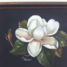Pin By Johnnie Ann Puckett On Mississippi Flower Art Painting Art Painting Flower Painting