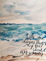 Take Me Deeper Oceans Hillsong Faith Words