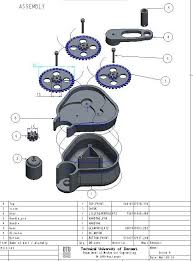 Hand Powered Dynamo By Andranch Technical Drawing Impression 3d Mechatronics