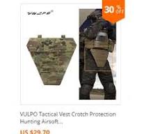 VULPO Taktik Yelek Plaka Taşıyıcı Kukla Plaka vücut zırhı ...