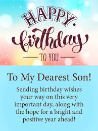 Very Important Day Happy Birthday Card For Son Birthday Greeting Cards By Davia Birthday Wishes For Son Happy Birthday Son Wishes Birthday Cards For Son