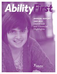 Donor List and Financial Highlights