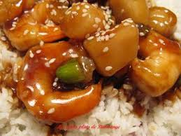 Crevettes Et Petoncles General Tao Recette Recette Petoncle Recette De Crevettes Recette