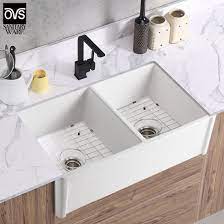 Check spelling or type a new query. China New Arrival Apron Front Double Bowl Ceramic White Porcelain Kitchen Sink Bathroom Basin China Bathroom Basin Ceramic Basin