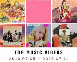 Youtube Top Music Videos On Youtube Korea 28th Week 2019