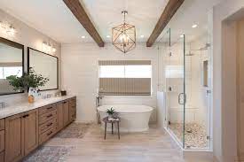 Filter, save & share beautiful shiplap wall bathroom remodel pictures, designs and ideas. Shiplap Master Bathroom Remodel Beach Style Bathroom San Diego By Signature Designs Kitchen Bath Interiors Houzz