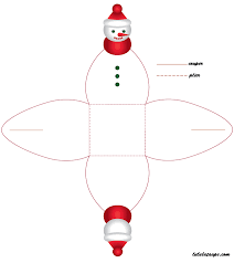 Pour imprimer un coloriage bonhomme de neige chez vous, il vous suffit simplement de cliquer sur une image, elle va alors s'ouvrir dans une fenêtre pop up et vous n'aurez. Boite Bonhomme De Neige A Imprimer Et A Decouper Lulu La Taupe Jeux Gratuits Pour Enfants