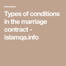 When the result of trading damages the islamic society and you. Types Of Conditions In The Marriage Contract Islamqa Info This Or That Questions Marriage Conditioner