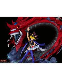 Yami Yugi & Slifer The sky Dragon Figure | Yu-Gi-Oh! Figure | Taka Corp