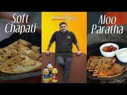 Venkatesh Bhat Makes Soft Chapathi Aloo Paratha Recipe In Tamil Soft Chapathi Aloo Paratha Youtube In 2021 Paratha Recipes In Tamil Recipes