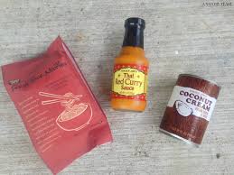 Thai Red Curry Chicken With Rice Noodles Trader Joe S Recipe A Savory Feast