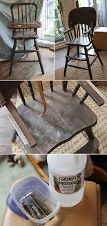 A Step By Step Guide To Refinishing A Jenny Lind High Chair Step 1 Cleaning Vintage High Chairs Wooden Baby High Chair Wooden High Chairs