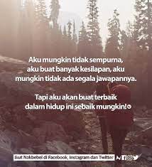 Ajukan pertanyaan tentang tugas sekolahmu. Nakbebel On Twitter Walau Siapa Pun Kau Yakinlah Pada Diri Sendiri Buat Yang Terbaik
