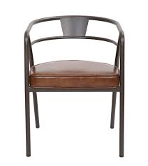 The frame is constructed from sturdy aluminum with a matte silver finish. Vintage Look Chair