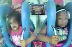 What you may not realize is this is one of many, many, many videos of similar instances. These Girls Rode The Slingshot Ride Their Reactions Are Priceless
