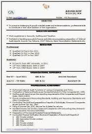 Resume Format For Articleship For 2021 Printable And Downloadable Cust