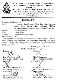Islam menggalakkan umatnya memberi salam antara satu sama lain. Http Eprints Walisongo Ac Id 10468 1 Addina 20hidayati 1503016058 Pdf