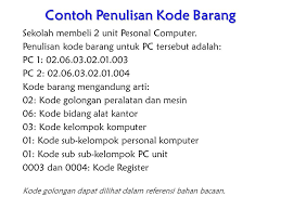 Kriteria minimum sarana yang terdiri dari. Pencatatan Barang Milik Sekolah Madrasah Ppt Download