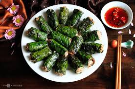 Thịt nướng lá lốt