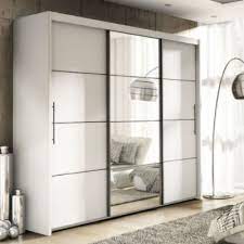 Sliding wardrobe doors are a stylish way to store your belongings while maximising space in any room, whether it is simply by not opening out into the room or making better use of an alcove. Three Door Sliding Wardrobe Slider 250cm Furniture Factor