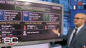 All trades are coming from an unbiased basketball fan. Nba Trade Machine How The Warriors Bucks Timberwolves Pull Off A Blockbuster Deal Sportscenter Youtube