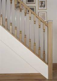 Stair Banisters And Railings Stairs Staircases Stair Parts In Oak Loft Stairs Wall Handrail Stairs Design Modern Balcony Grill Design Staircase Decor